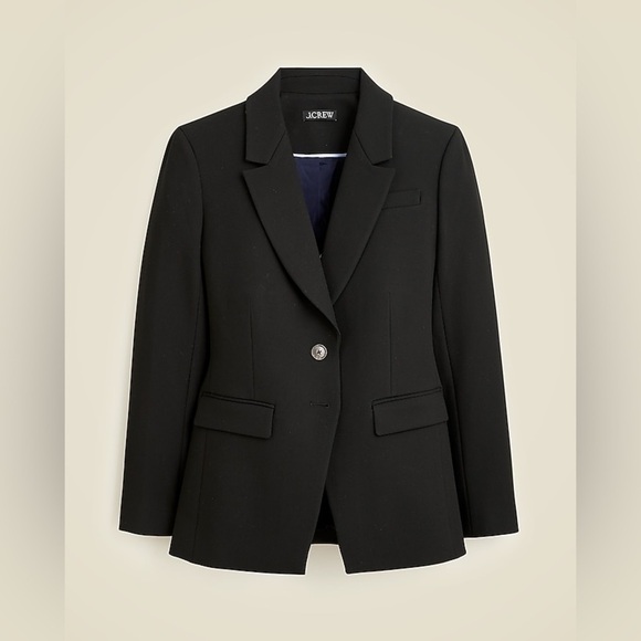 J Crew Tall Madelyn blazer in four-season stretch CD072 - Picture 4 of 6